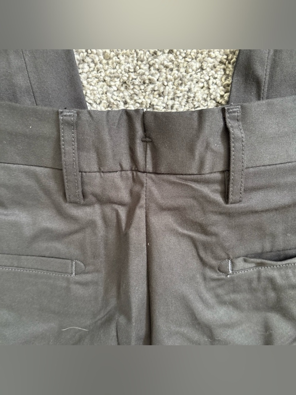 Massimo Dutti Mens Dress Pants Wide Fit Size 36 Black Designer Business Casual - Picture 15 of 16